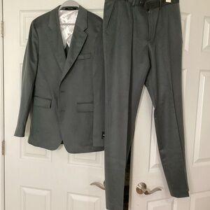 Todd Snyder 100% cashmere Men's Sutton Suit size 40L pants 34/34 NWT slate gray
